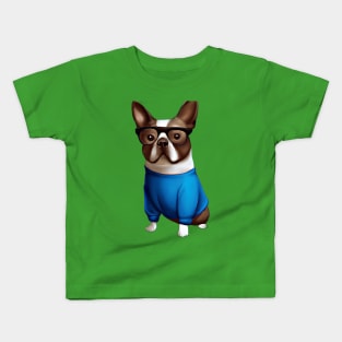 Frenchie Tech Visionary Kids T-Shirt